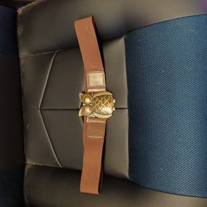 Women Owl streatch belt